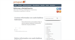 Desktop Screenshot of blog.presupueston.com